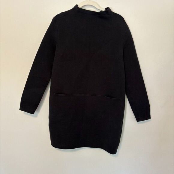 Lululemon city bound dress Women's 8 Black Sweat Wicking Long Sleeve Pockets - Picture 1 of 8